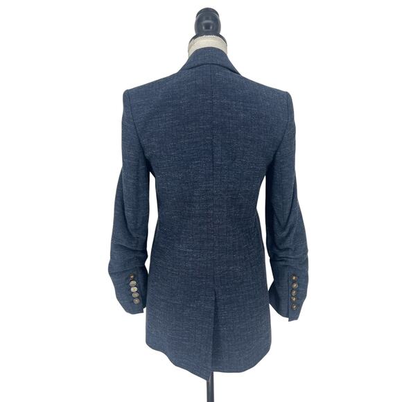 Veronica Beard Martel Navy Dickey Blazer Jacket Size 2 - Picture 13 of 16